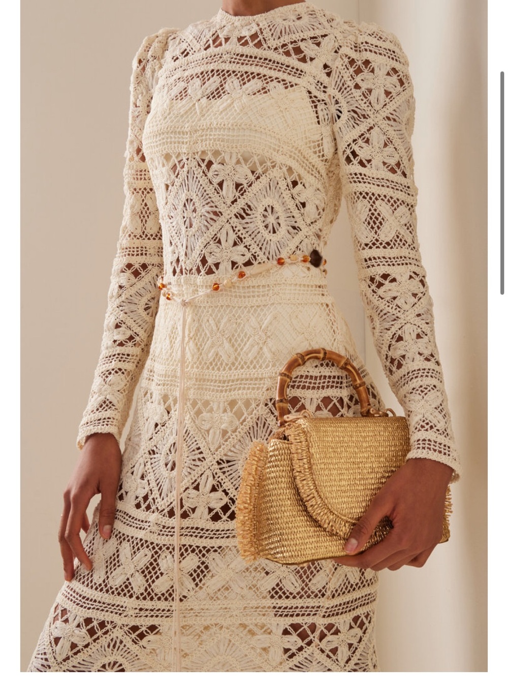 Cult Gaia Mini Ozzy Top Handle Bag Gold NWT - Picture 4 of 7